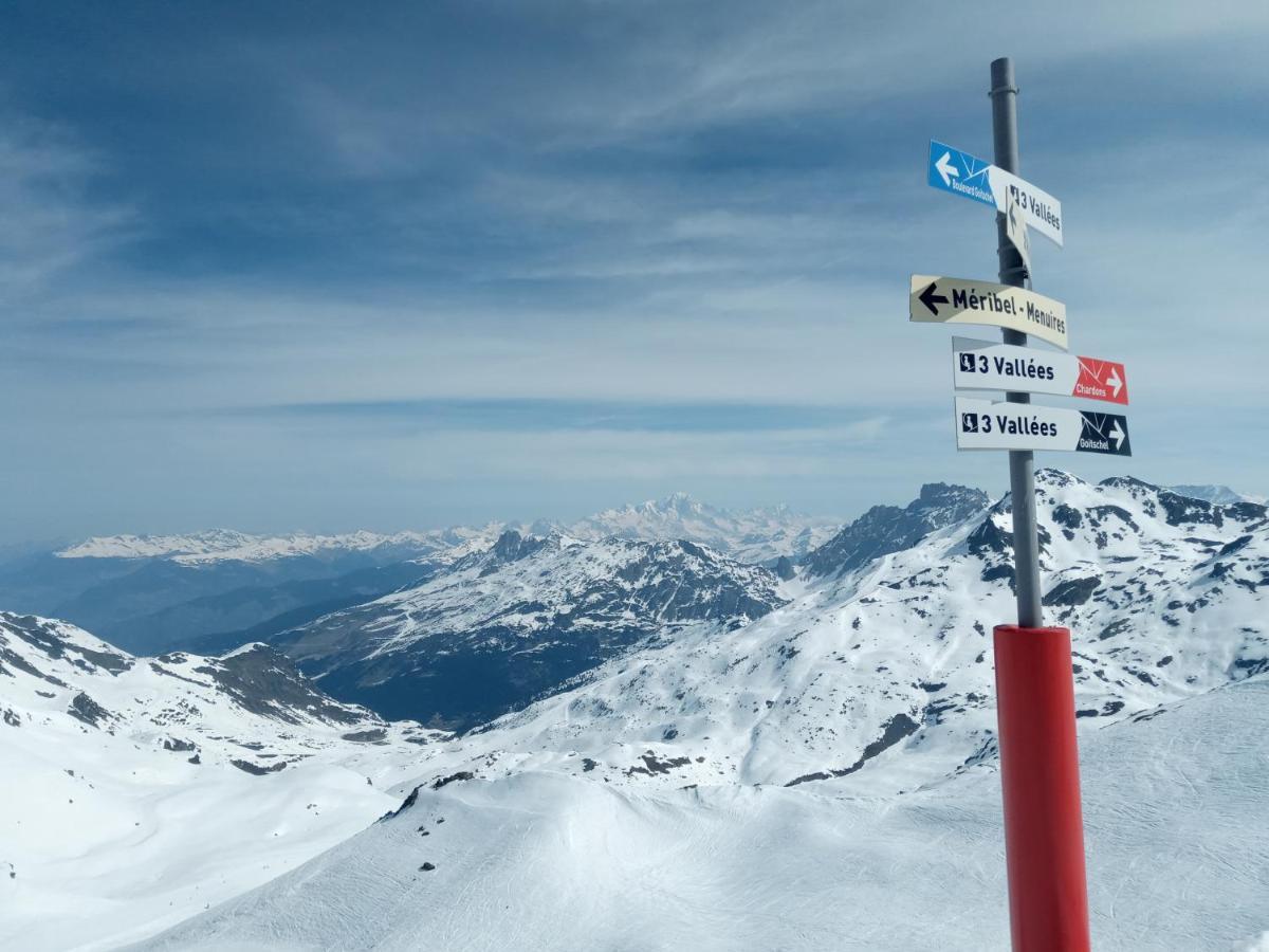 Le Chamois Des Alpages De Reberty Ski Au Pied Saint-Martin-de-Belleville Bagian luar foto